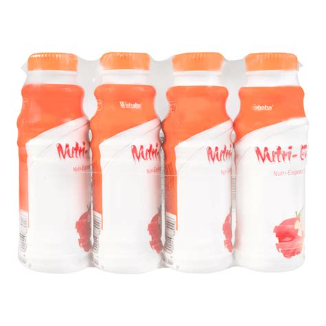 WAHAHA Fruit Flavored Milk Beverage Apple Flavor 4packs - Yamibuy.com