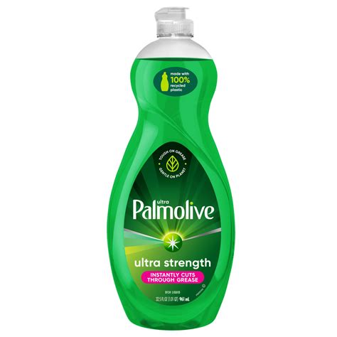 Palmolive Ultra Strength Liquid Dish Soap Detergent Fresh Scent