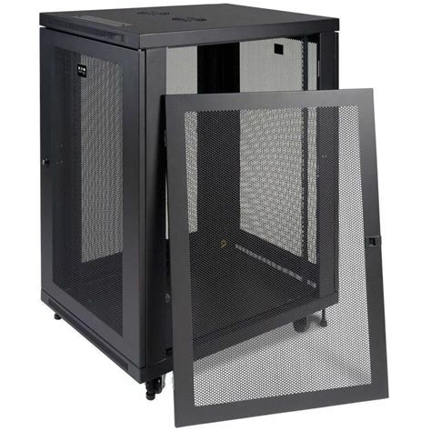 Tripp Lite 18U Rack Enclosure Server Cabinet 33 Deep W Doors Sides