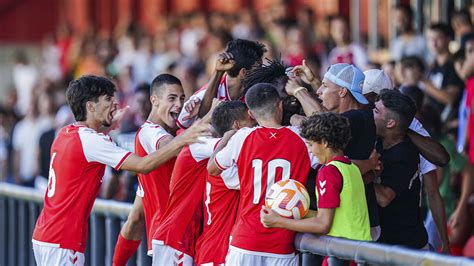 Sub 19 vencem em Paços de Ferreira Sporting Clube de Braga