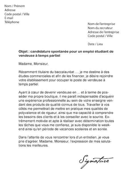 Modele Lettre De Motivation Cdi Laboite Cv Fr