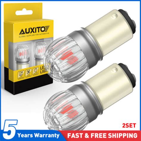 Auxito Led Bright Red Led Brake Tail Stop Light Parking Bulbs