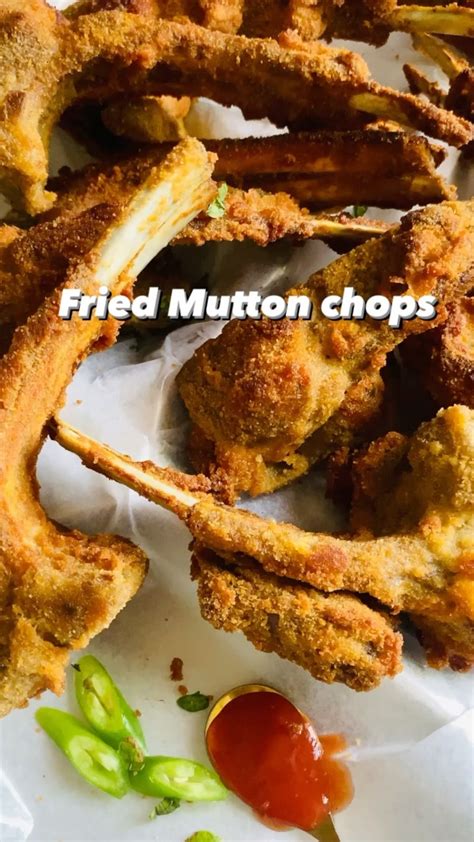 Fried Mutton Chops Recipe From Bon Appetit Jeddah ResepMamiku