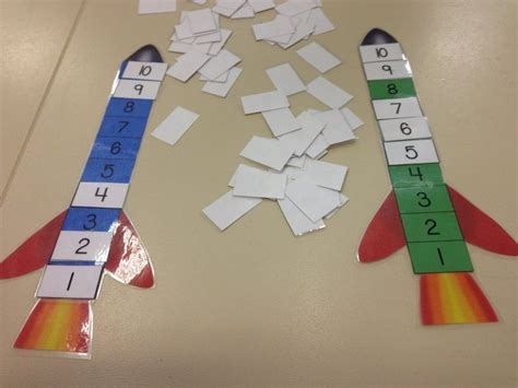 Blast Off Counting Down From 20 Or 10 Game Preschool Math Space