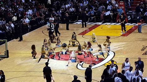 Miami Heat Cheerleaders Dec 2015 Youtube