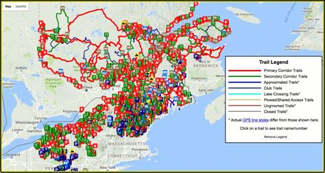 Snowmobile Trail Maps Ontario - Map : Resume Examples #05KAVR43wP