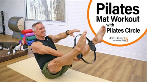 Pilates Mat With Pilates Circle 2 Youtube