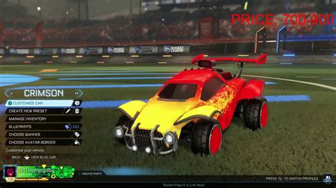 Rocket League All Painted Zomba Wheels Youtube