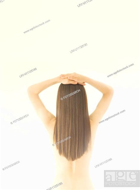 Naked Woman With Hands On Head Stock Photo Picture And Royalty Free Image Pic Lpx U