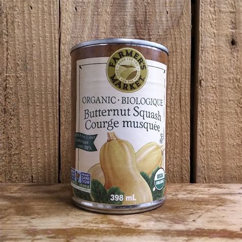 Organic Butternut Squash Canned The Sustainable Market