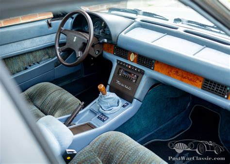 Car Maserati 420 Bi Turbo 1986 For Sale PostWarClassic