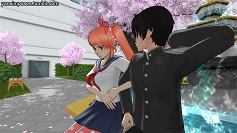 Yandere Simulator Pose Mode What Are Senpai And Osana Doing While The Hot Sex Picture