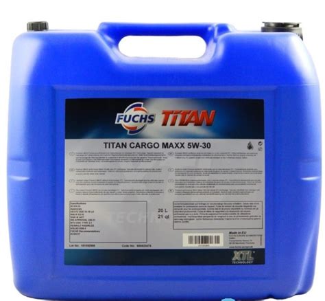 Масло моторное 5W 30 TITAN CARGO MAXX 20л