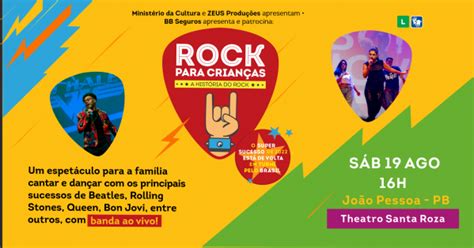 Rock Para CrianÇas Em João Pessoa Sympla