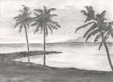 Pencil Sketch Scenery at PaintingValley.com | Explore collection of ...