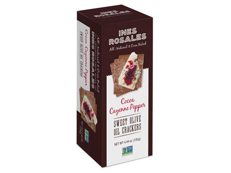 Ines Rosales Launches New Cocoa Cayenne Cracker Perishable News