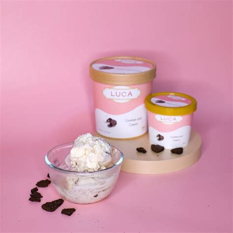 Luca Es Krim Cookies And Cream Paxelmarket