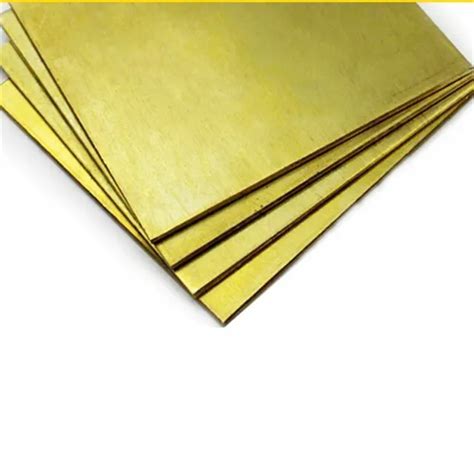 Warehouse Supply 1mm 3mm H01 C26000 Brass Sheet For Medical Equipment China 3mm Brass Sheet