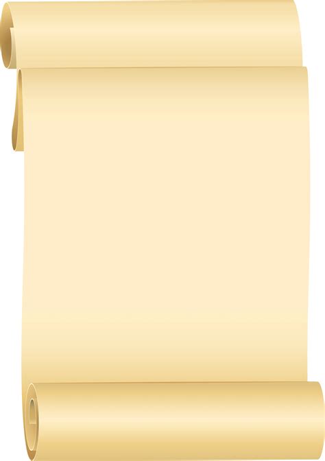 Blank Scroll Png For Kids Scroll Clipart 10 Transparent Png Free