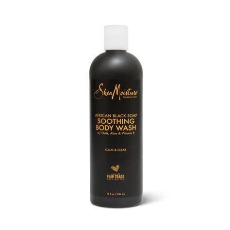 Sheamoisture Soothing Body Wash African Black Soap 13 Oz