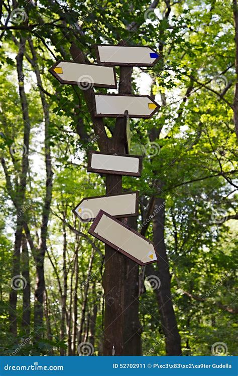 Direction Sign Stock Image Image Of Path Directional 52702911