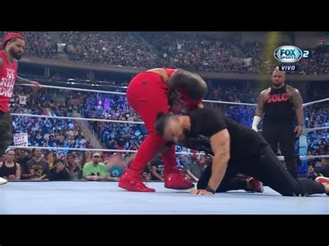 Roman Reigns Sorprende Jey Uso Wwe Smackdown De Julio En Espa Ol