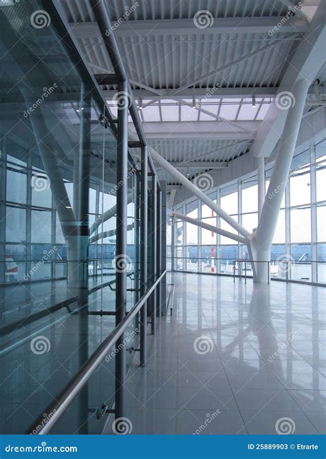 Bucharest Otopeni International Airport Stock Image - Image of henri ...