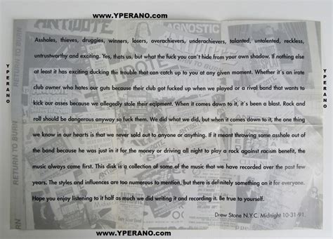 Antidote N Y C Viva Los Pendejos Cd Hardcore Punk Thrash Metal Hardcore Yperano Records