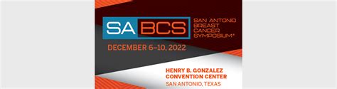 San Antonio Breast Cancer Symposium Sabcs 2022 Metastatic Breast