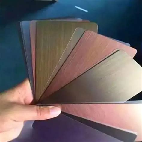 Colored Stainless Steel Sheet Supplier Metal In