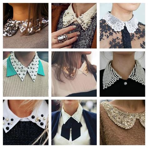 Diy Embellished Collar Pretty Designs