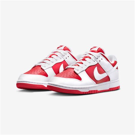 NIKE DUNK LOW RETRO CHAMPIONSHIP RED 24 Kilates Bangkok