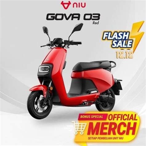 Jual Motor Listrik Jabodetabek Niu Gova Electric Motorcycle Sepeda