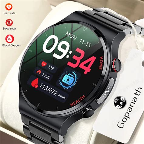 2023 New Ecg Ppg Smart Watch Men Sangao Laser Health Heart Rate Blood