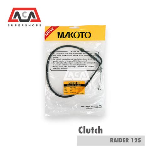 Makoto Clutch Throttle Cable For Suzuki Raider 125 Lazada PH