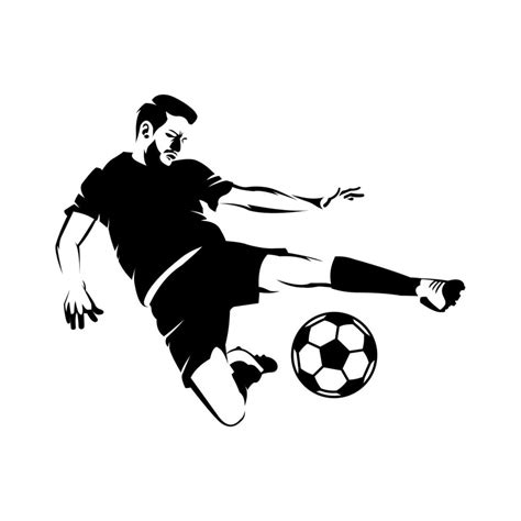 Football Player Silhouette 7688761 Vector Art At Vecteezy