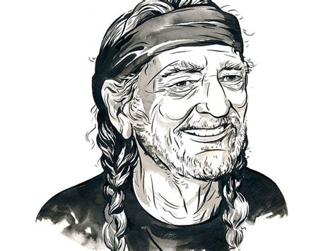 Willie Nelson Skull Art Drawing Willie Nelson Silhouette Stencil