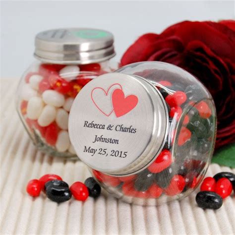 Personalized Glass Candy Jar