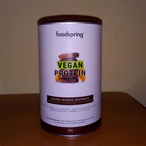 Foodspring Vegan Protein Chocolate Peanut Butter Flavour Reviews Abillion