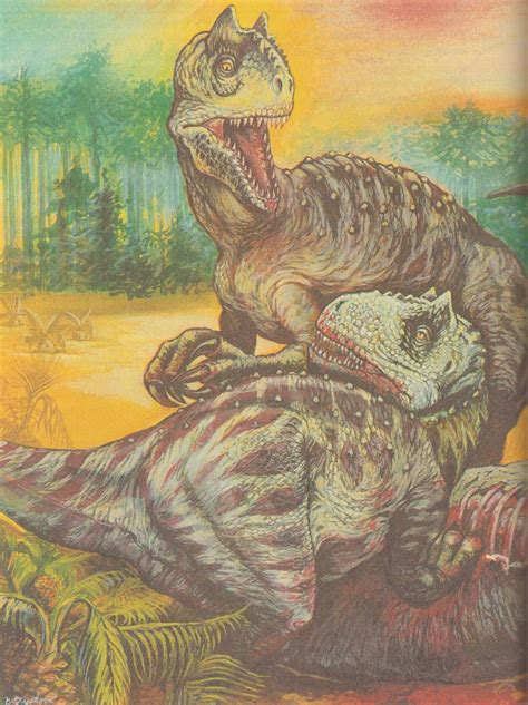 Vintage Dinosaur Art Z Hada Dinosaur Part Love In The Time Of