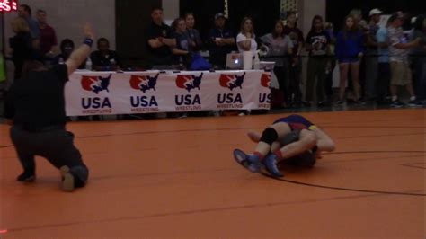 Autumn Gordon 1st Freestyle Wrestling Match Youtube