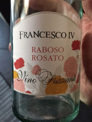 Francesco Iv Raboso Rosato Frizzante Vivino Us