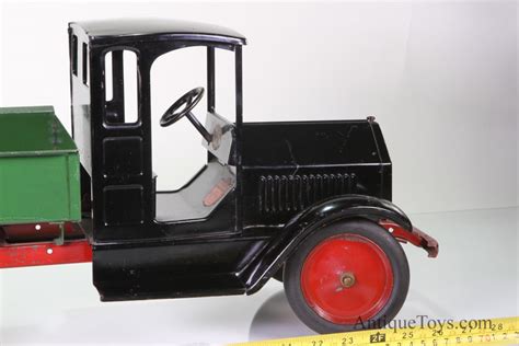 Sturditoy Construction Co Pressed Steel Dump Truck Sold Antiquetoys