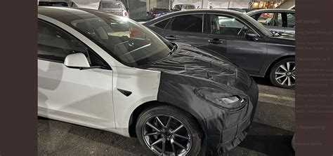 Tesla Model 3 Prototype Spotted Ahead Of Rumored Design Refresh