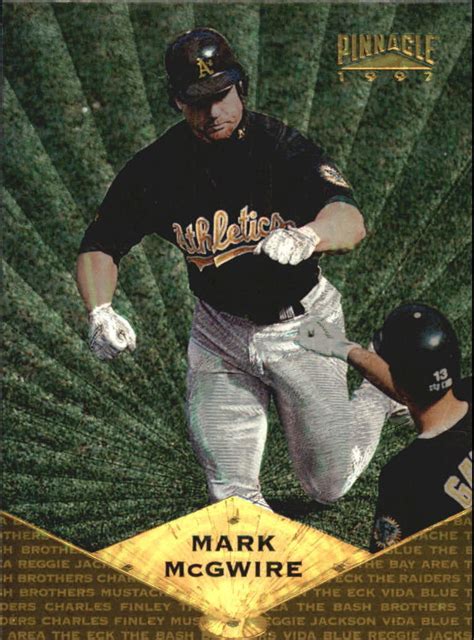 1997 Pinnacle Museum Collection 52 Mark McGwire NM MT EBay