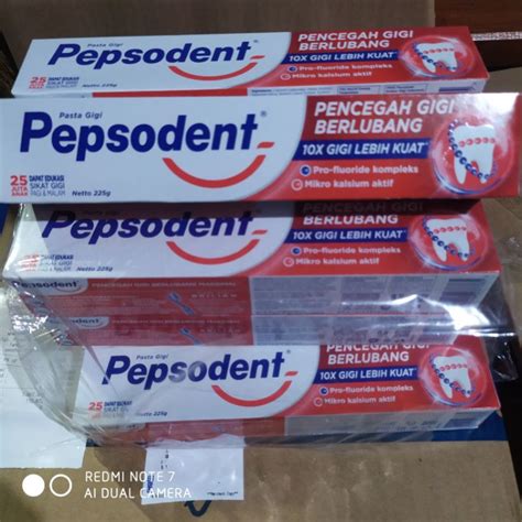 Jual PEPSODENT PASTA GIGI WHITENING 225 GRAM Shopee Indonesia