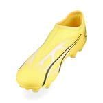 Puma Ultra Match Laceless Fg Ag Voltage Yellow Blaze Wei Schwarz