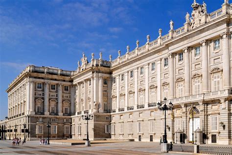 Palacio Real In Madrid Spanien Franks Travelbox