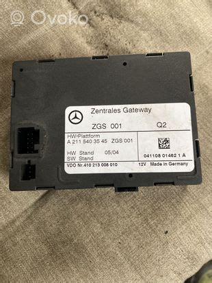 A2115403545 Mercedes Benz E W211 Door Central Lock Control Unit Module