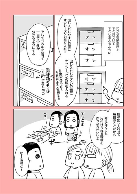 片付け漫画①